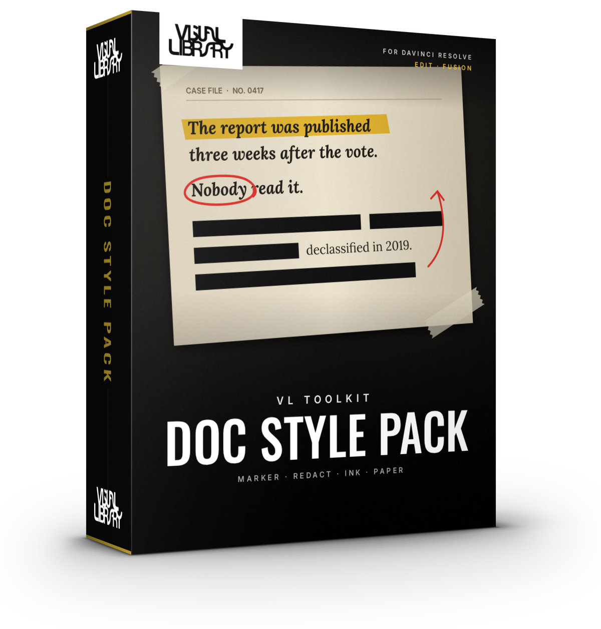 Doc Style Pack for DaVinci Resolve
